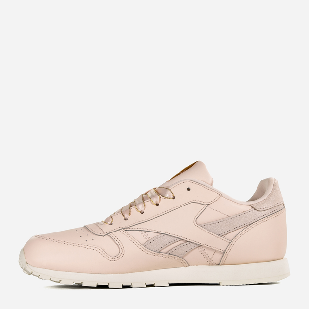 Підліткові кросівки для дівчинки Reebok Classic Leather DV9630 35 Рожеві (4061624698901) - зображення 2