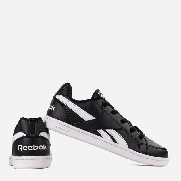 Підліткові кеди для хлопчика Reebok Royal Prime BS7331 35 Чорні з білим (4058031624913) - зображення 3