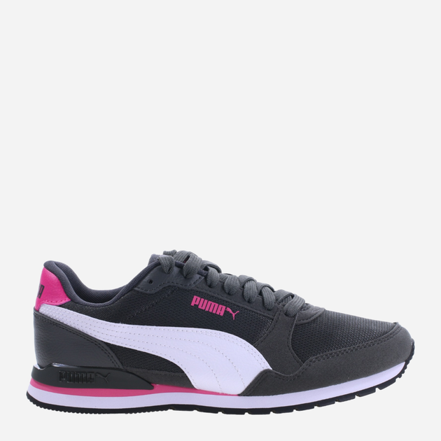 Підліткові кросівки для дівчинки Puma ST Runner v3 Mesh Jr 385510-16 37 Сірий/Рожевий (4065452651565) - зображення 1