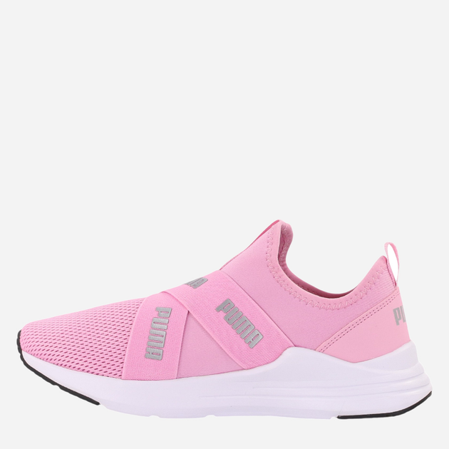 Buty sportowe młodzieżowe dla dziewczynki Puma Wired Run Slip On Summer 383732-01 37.5 Różowe (4064536092751) - obraz 2