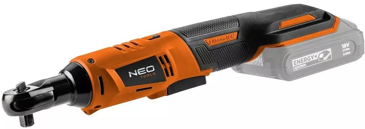 Трещітка акумуляторна NEO Tools Energy+ 18 В 3/8” 04-603 (5907558465525) - зображення 2