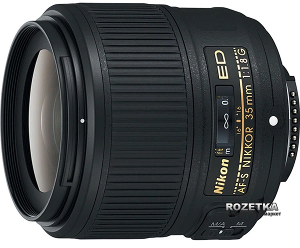 Nikon AF-S Nikkor 35mm f/1.8G ED (JAA137DA) – фото, отзывы