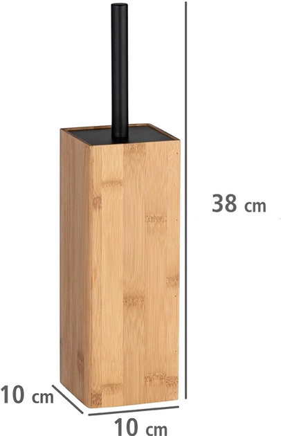 Szczotka WC Wenko Padua Bamboo ze stojakiem (4008838274477) - obraz 3