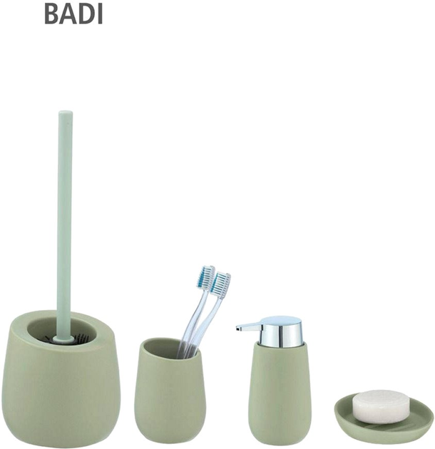 Szczotka do WC Wenko Badi zielona (4008838236741) - obraz 6
