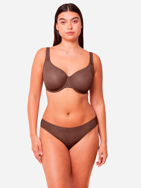 Biustonosz damski z fiszbinami Triumph 10215944 80D Cocoa (7611358392698) - obraz 5