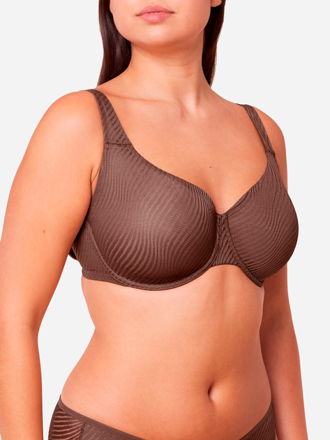 Biustonosz damski z fiszbinami Triumph 10215944 95F Cocoa (7611358392841) - obraz 3