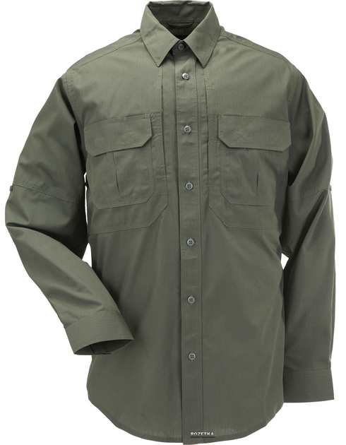 Рубашка тактическая 5.11 Tactical Taclite Pro Long Sleeve Shirt 72175 XS TDU Green (2000980264230) - изображение 1