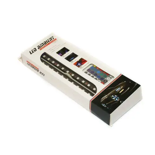 Автомобільна RGB led-підсвітка для авто, вологозахисна з USB і керуванням зі смаконфона - зображення 5