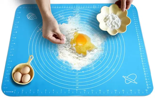 Кондитерский коврик силиконовый для теста 50*40 см Silicon mate testa Коврик для выпечки Коврик для теста! - Фото 3 Кондитерский коврик силиконовый для теста 50*40 см Silicon mate testa Коврик для выпечки Коврик для теста! - изображение 3