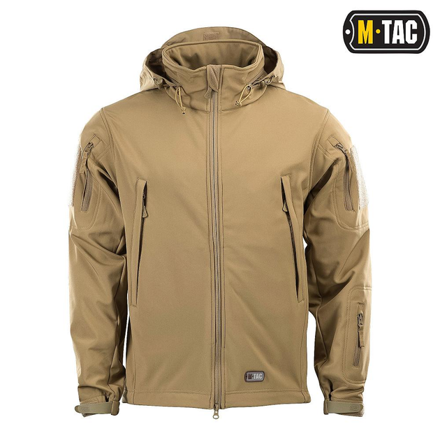 Куртка тактична M-Tac Softshell розмір M колір Tan - зображення 2