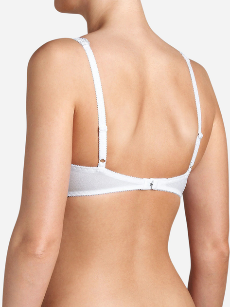 Biustonosz damski z fiszbinami z koronką Triumph 10166798 80B Biały (7613112812190) - obraz 4