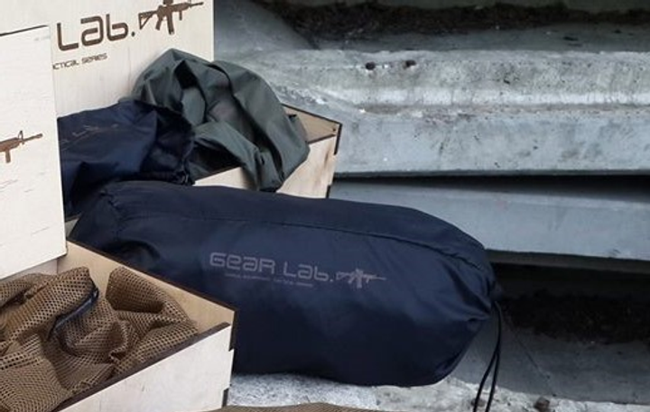 Підсумок Gear Lab Stuff Sack St-Sa Large, Чорний - зображення 2