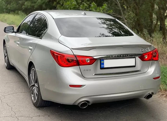 Спойлер Infiniti Q50 Q50L Q50S Performanсe ABS-пластик (13-20 г.в.) - изображение 3