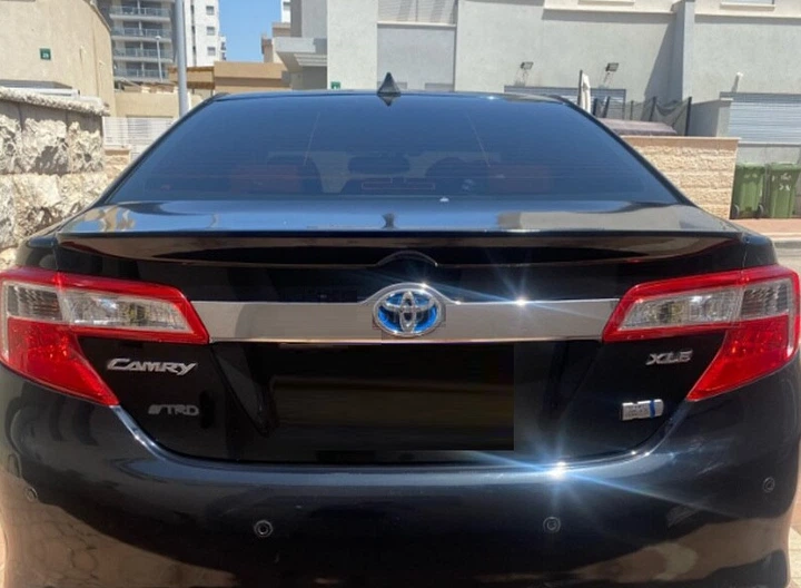 Спойлер Toyota Camry V50/V55 Європа чорний глянсовий ABS-пластик (11-17 р.в.) - зображення 5