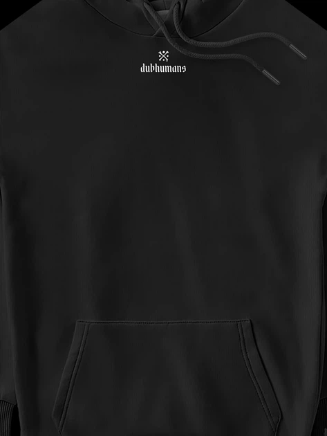 Мужское худи Dubhumans Under Control Черное XL-2XL (UC-H-B-XL2XL) - изображение 4