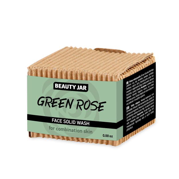 Тверде мило для обличчя Зелена Троянда Beauty Jar 25 г 4751030835129 - Фото 1 Тверде мило для обличчя Зелена Троянда Beauty Jar 25 г 4751030835129 - зображення 1