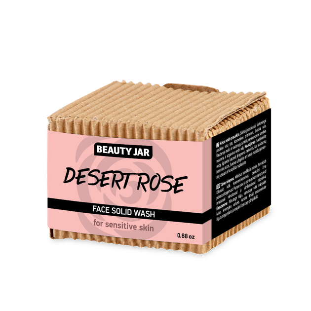 Тверде мило для обличчя Пустельна Троянда Beauty Jar 25 г 4751030835136 - Фото 1 Тверде мило для обличчя Пустельна Троянда Beauty Jar 25 г 4751030835136 - зображення 1
