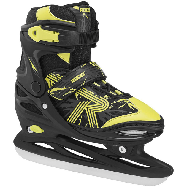 Ковзани Roces Jokey Ice 3.0 Boy 450707 02 Black/Lime (8020187908106) - зображення 1