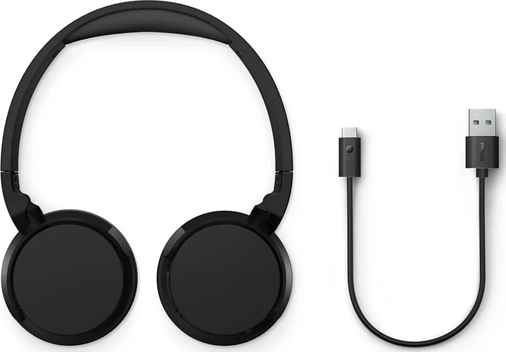 Навушники On-ear Philips TAH3209 BT 5.3 Wireless Mic Black (4895229139718) - зображення 4
