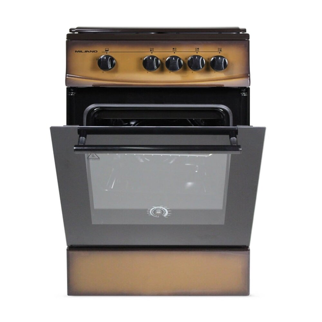 Плита газова Milano ML55 G1 /01+коричнева (50х50) - зображення 2