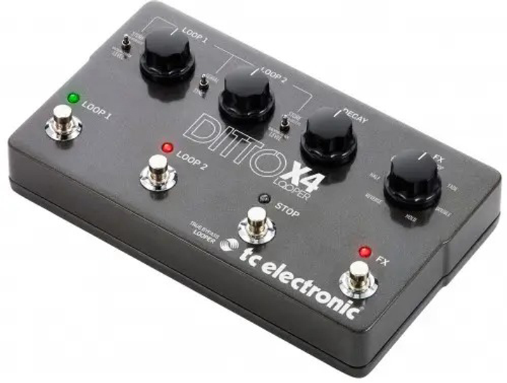 Efekt gitarowy TC Electronic Ditto X4 Looper (34000076) - obraz 2