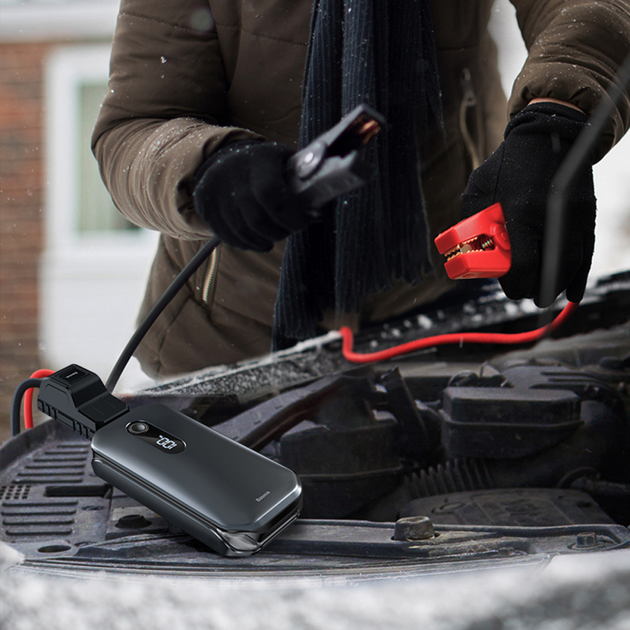 Автономное пусковое устройство Baseus Super Energy Pro Car Jump Starter 12000 mAh (005i) - изображение 6