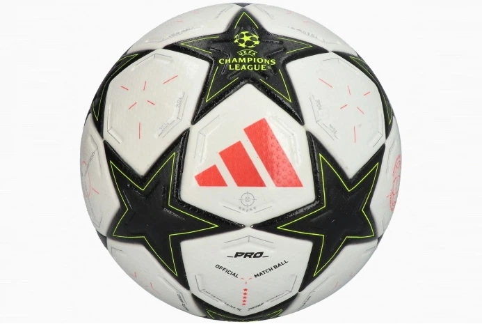 Мяч футбольный Adidas Finale 24 OMB IS7438 №5 Бело-черный