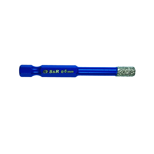Сверло с алмазной головкой S&R 6 мм (252500006) - изображение 3