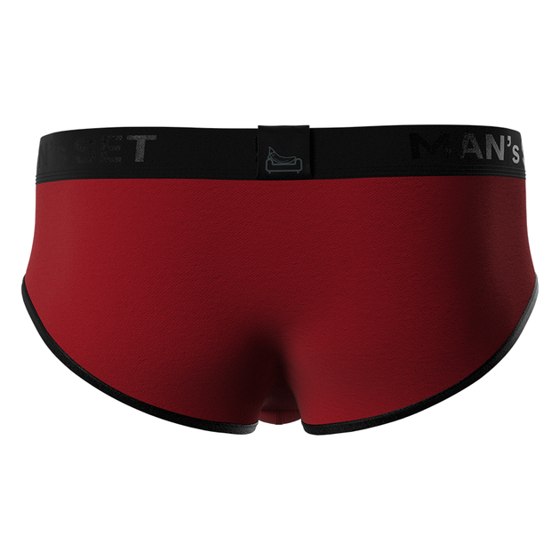 Чоловічі анатомічні сліпи з бавовни, Anatomic Slips Black Series, червоний XL BS190-07 - изображение 5