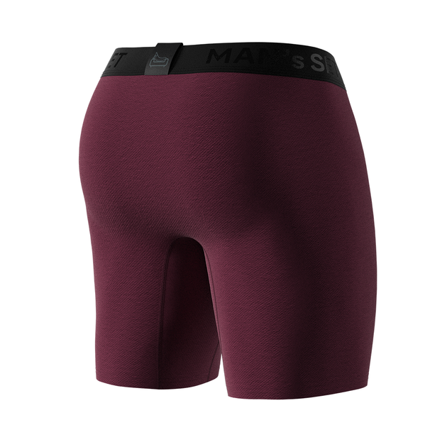Труси боксери чоловічі бавовняні, Anatomic Long 2.0, Black Series, марсала 3XL BST140-140 - Фото 5 Труси боксери чоловічі бавовняні, Anatomic Long 2.0, Black Series, марсала 3XL BST140-140 - зображення 5