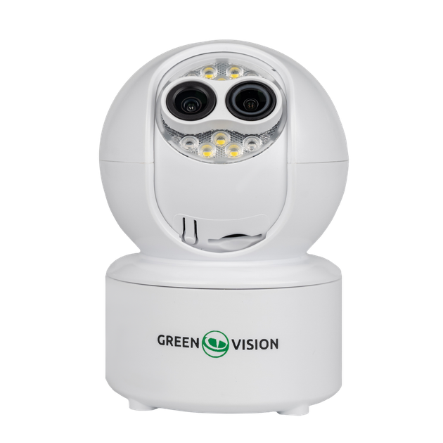 Бездротова поворотна камера два об'єктиви GreenVision GV-193-GM-DIG40-10 5х PTZ - зображення 4