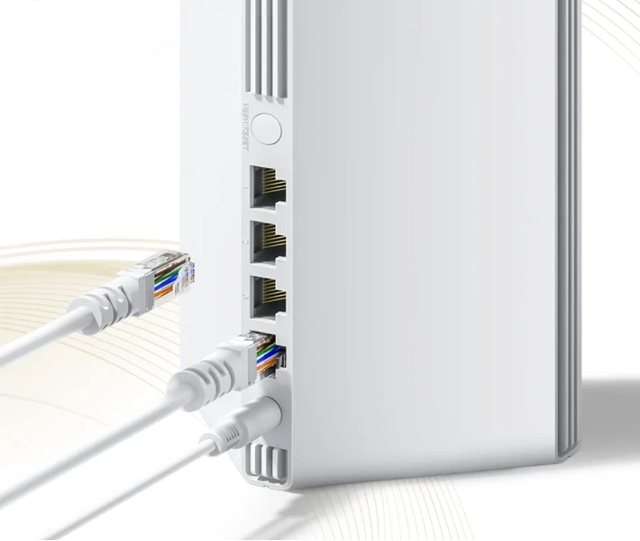 Маршрутизатор Wi-Fi беспроводной Xiaomi Mesh System AX3000 NE 2pk DVB4458GL - комплект 2 штуки - изображение 3