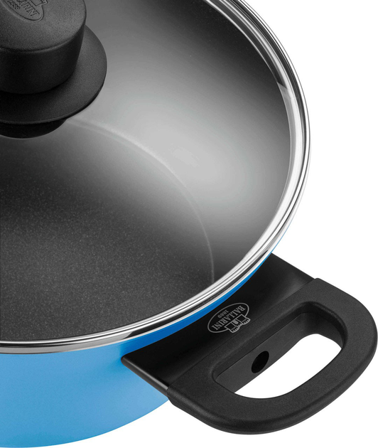 Каструля Ballarini Caprera з кришкою Синя 4.75 л (8003150521441) - зображення 5