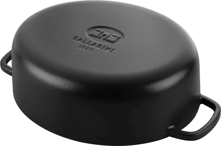 Garnek Ballarini Bellamonte żeliwny owalny Czarny 2.2 l (4062297005256) - obraz 4