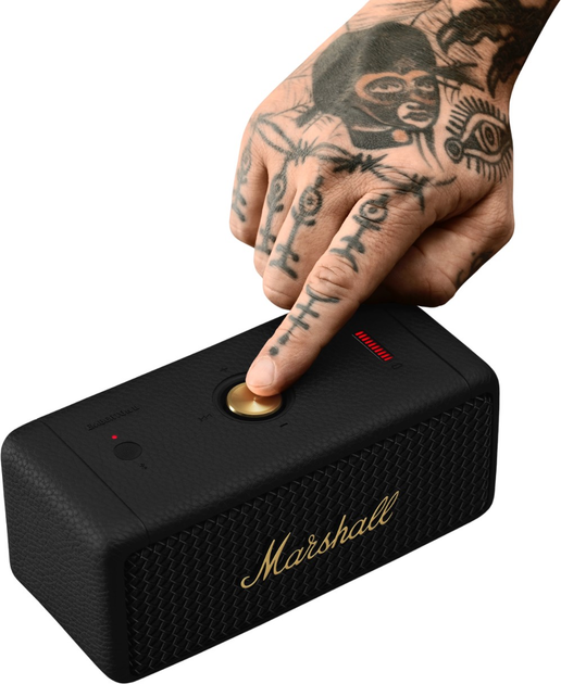Портативная колонка Marshall Emberton II 20W Black and Brass (7340055391368) - изображение 8