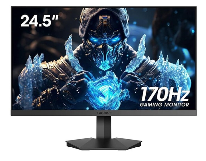Монитор 24.5" KOORUI 25E3A Full HD VA 170 Гц Black - изображение 1