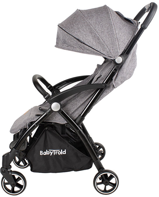 Spacerówka BabyTrold Skagen Szara (5704211723622) - obraz 2