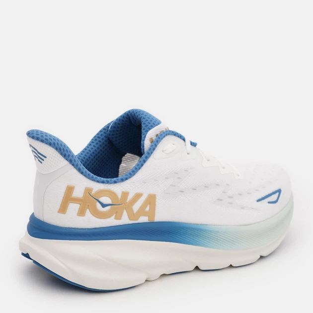 Мужские кроссовки для бега HOKA ONE ONE Clifton 9 1127895-FTG 40 (7US) 25 см Белые (197634434872) - изображение 5