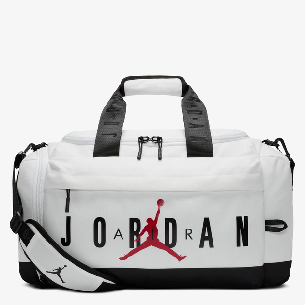 Спортивная сумка Nike Jordan Jam Velocity Duffle Bag SM0920 26 л Белая ...