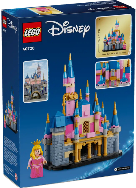 Конструктор LEGO Disney Маленький замок Сплячої Красуні 528 елементів (40720) - зображення 3