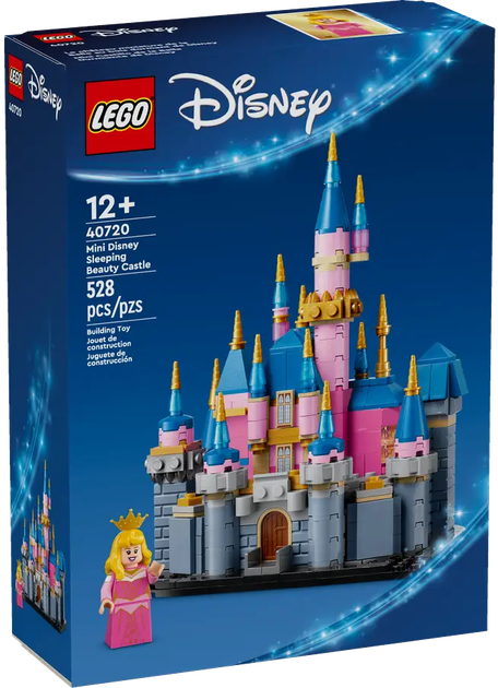 Zestaw klocków LEGO Disney: Mały zamek Śpiącej Królewny Disneya 528 elementów (40720) - obraz 1