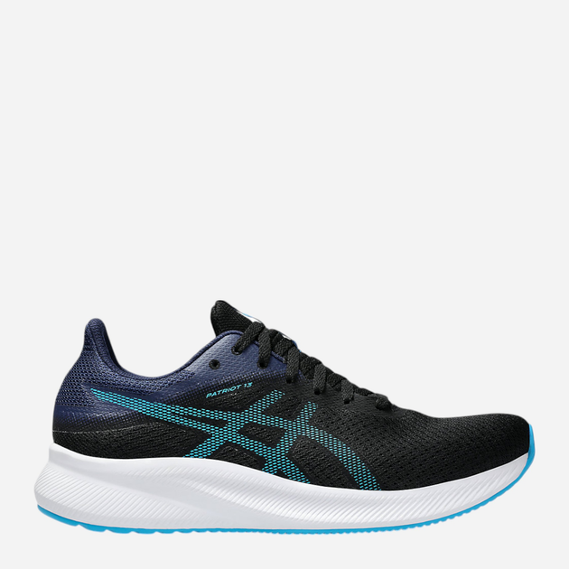 Чоловічі кросівки для бігу ASICS Patriot 1011B485-010 40.5 (7.5US) 25.5 см Чорний/Блакитний (4550457846967) - зображення 1