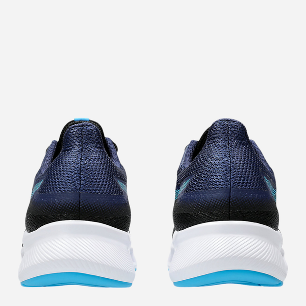 Чоловічі кросівки для бігу ASICS Patriot 13 1011B485-010 44.5 (10.5US) 28.2 см Чорний/Блакитний (4550457846905) - зображення 4
