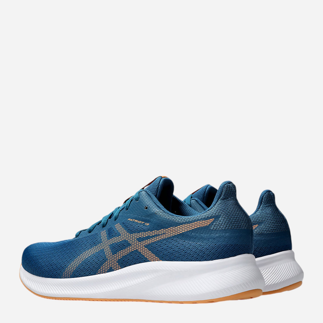 Buty do biegania męskie ASICS Patriot 13 1011B485-410 45 (11US) 28.5 cm Granatowy/Pomarańczowy (4550457867382) - obraz 3