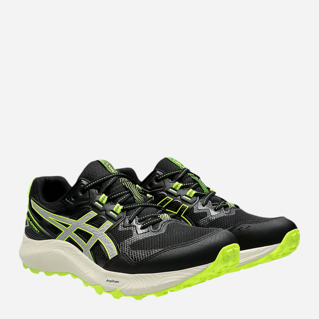 Чоловічі кросівки для бігу ASICS 1011B595-004 40 (7US) 25.2 см Чорний/Салатовий (4550457751230) - зображення 2