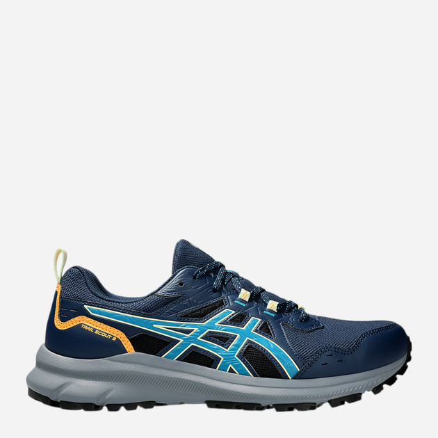 Buty do biegania męskie z amortyzacją ASICS Trail Scout 1011B700-402 40 (7US) 25.2 cm Granatowe (4550457899598) - obraz 1