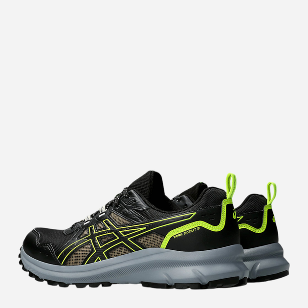 Buty do biegania męskie ASICS Trail Scout 3 1011B700-004 46 (11.5US) 29 cm Czarny/Żółty (4550457872522) - obraz 3