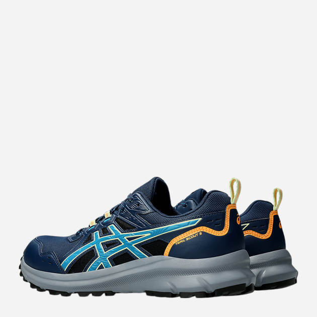 Buty do biegania męskie ASICS Trail Scout 3 1011B700-402 43.5 (9.5US) 27.5 cm Granatowy/Morska fala (4550457899635) - obraz 3