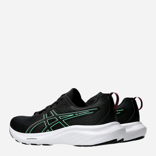 Чоловічі кросівки для бігу ASICS Gel-Contend 9 1011B881-001 40 (7US) 25.2 см Чорні (4550457854214) - зображення 3