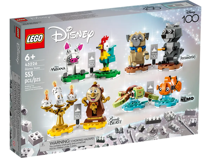 Конструктор LEGO Disney: Дуети Діснея 553 елементи (43226) - зображення 1